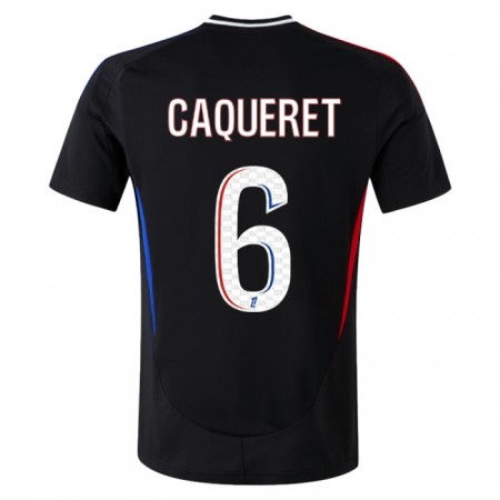 Olympique Lyon Maxence Caqueret 6 Venkovní 2024-25 - Fotbalové Dresy (S/S) Olympique Lyon Maxence Caqueret 6 Venkovní 2024-25 - Fotbalové Dresy (S/S)